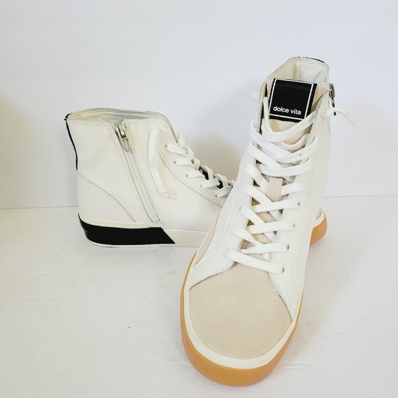Dolce Vita Shoes - New Dolce Vita Zohara Ankle Zipper ,Lace Up Sneakers, Size 8,5